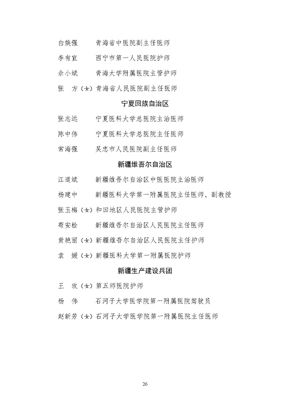 全國衛生健康系統新冠肺炎疫情防控工作先進個人名單_頁面_26